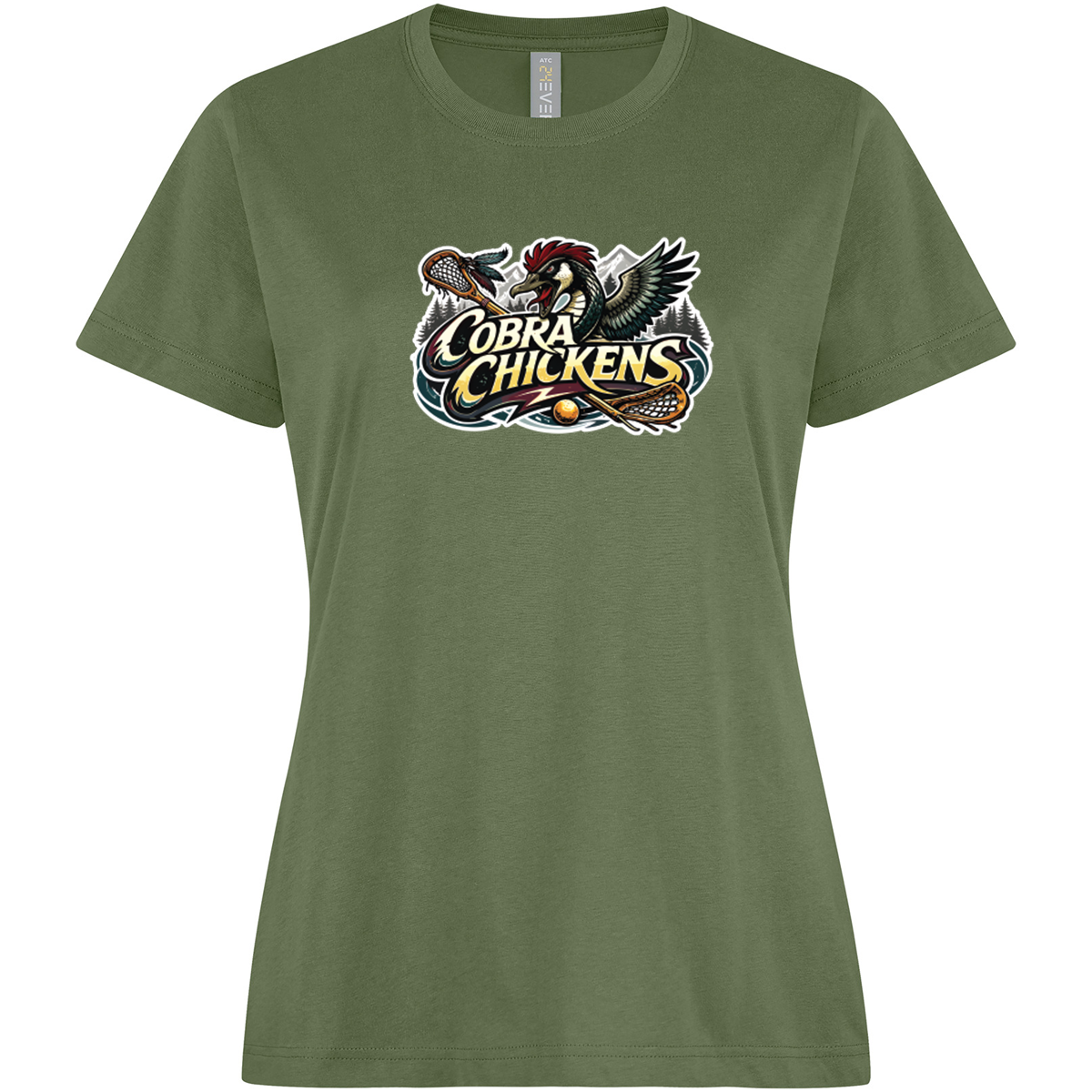 ATC 24EVER™ RING SPUN COTTON LADIES TEE (Full Front)