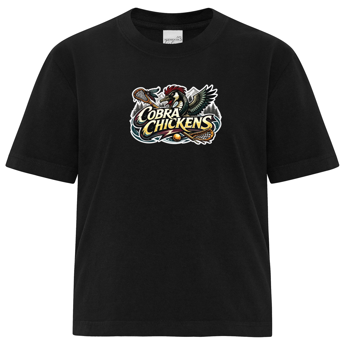 ATC AUTHENTIC COLOURS™ GARMENT-DYED HEAVYWEIGHT LADIES’ BOXY TEE (Full Front)