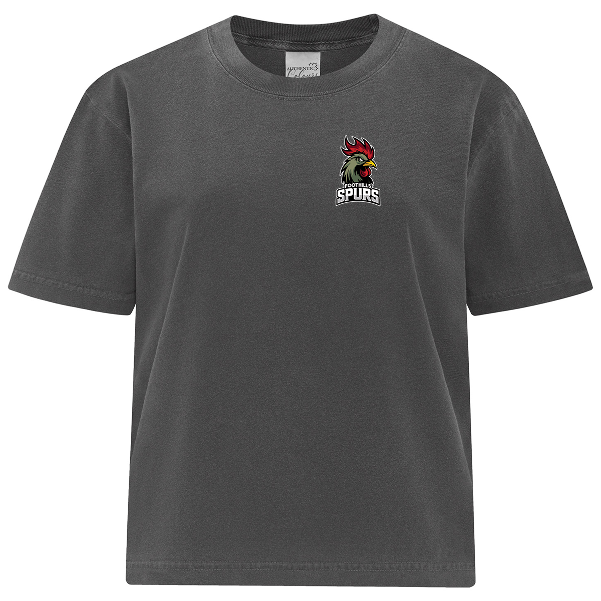 ATC AUTHENTIC COLOURS™ GARMENT-DYED HEAVYWEIGHT LADIES’ BOXY TEE (Left Chest)