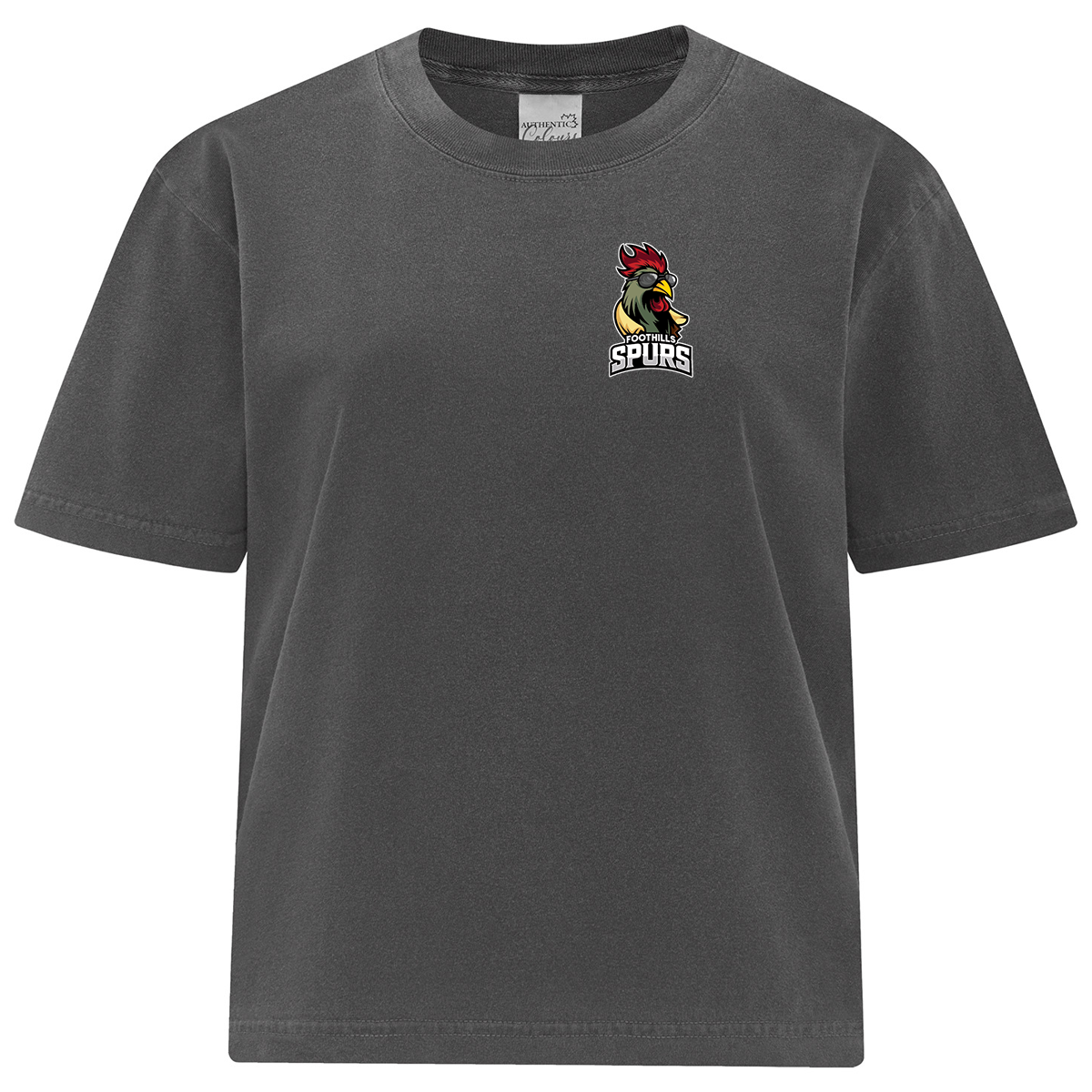ATC AUTHENTIC COLOURS™ GARMENT-DYED HEAVYWEIGHT LADIES’ BOXY TEE (Left Chest)