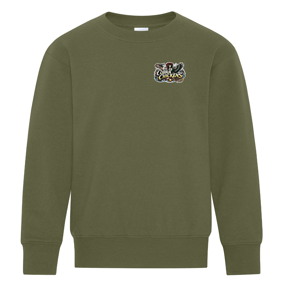 ATC™ EVERYDAY FLEECE CREWNECK YOUTH SWEATSHIRT (Left Chest)