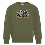 ATC™ EVERYDAY FLEECE CREWNECK YOUTH SWEATSHIRT (Full Front)