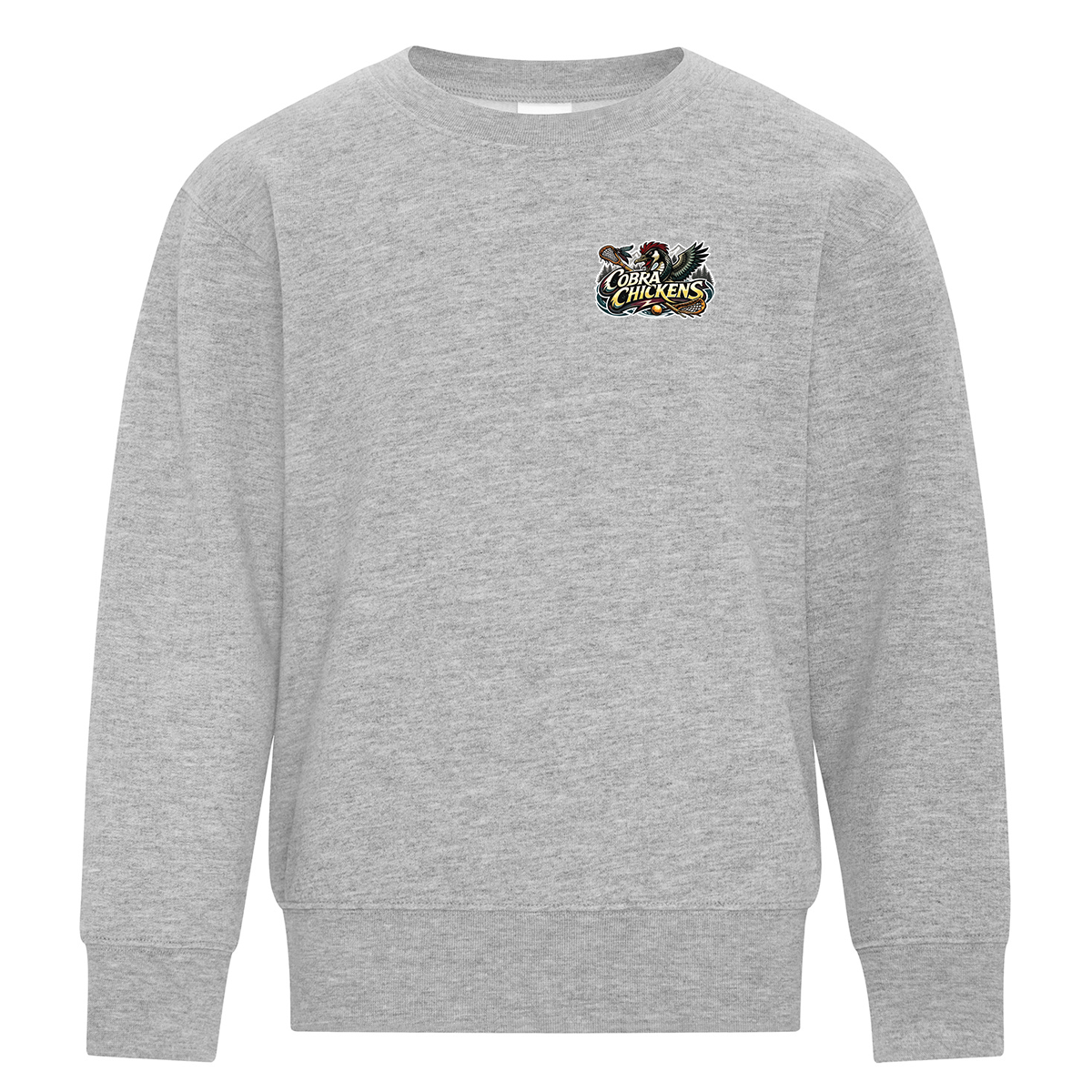 ATC™ EVERYDAY FLEECE CREWNECK YOUTH SWEATSHIRT (Left Chest)