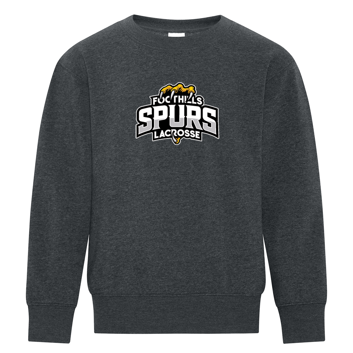 ATC™ EVERYDAY FLEECE CREWNECK YOUTH SWEATSHIRT (Full Front)
