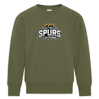 ATC™ EVERYDAY FLEECE CREWNECK YOUTH SWEATSHIRT (Full Front)