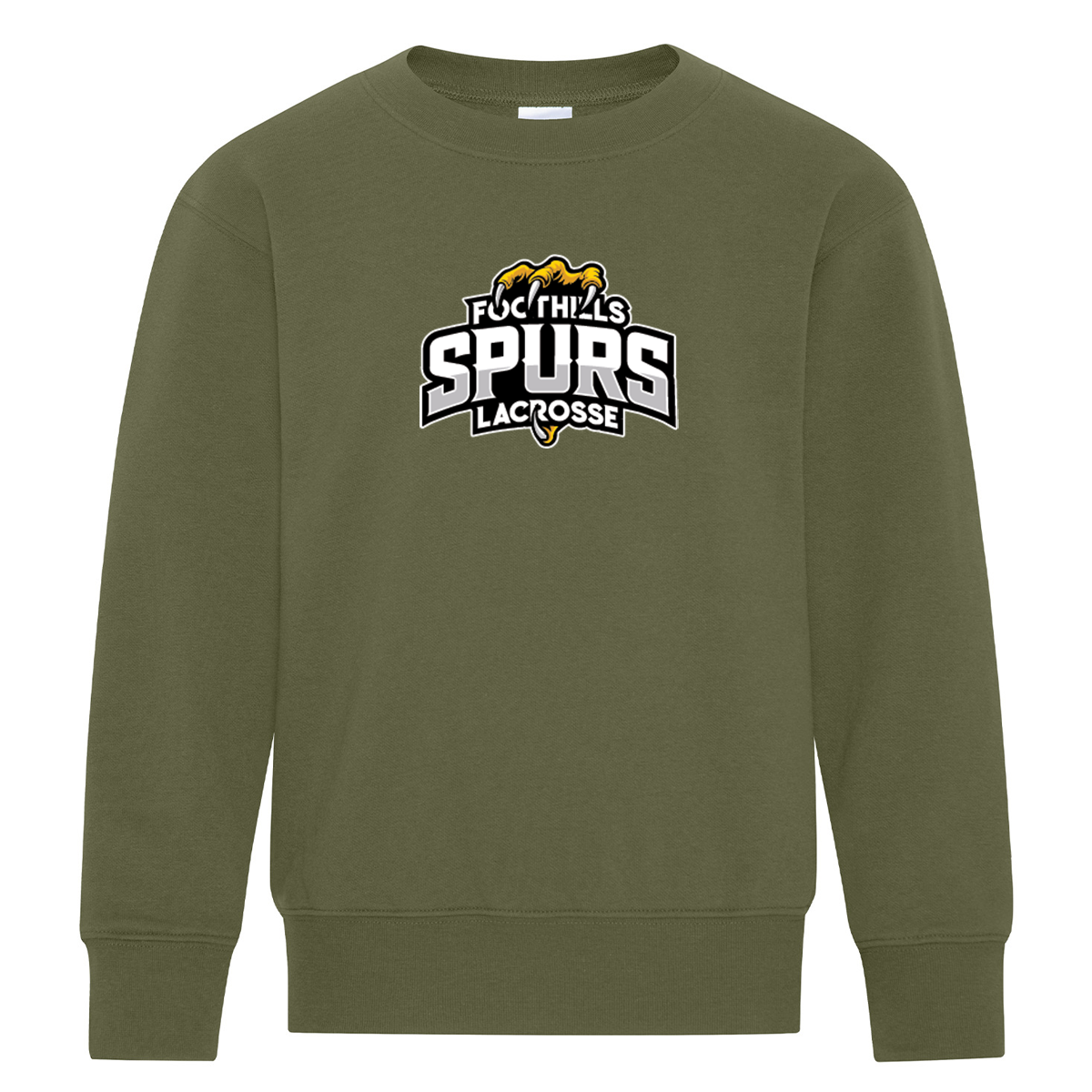 ATC™ EVERYDAY FLEECE CREWNECK YOUTH SWEATSHIRT (Full Front)