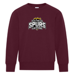ATC™ EVERYDAY FLEECE CREWNECK YOUTH SWEATSHIRT (Full Front)