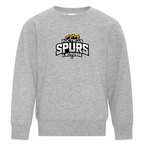 ATC™ EVERYDAY FLEECE CREWNECK YOUTH SWEATSHIRT (Full Front)