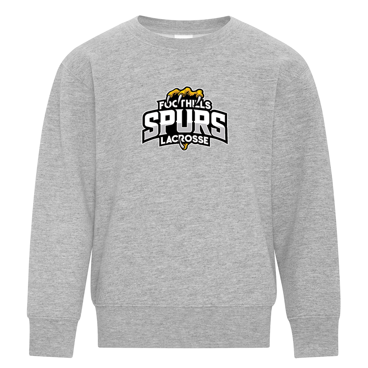 ATC™ EVERYDAY FLEECE CREWNECK YOUTH SWEATSHIRT (Full Front)