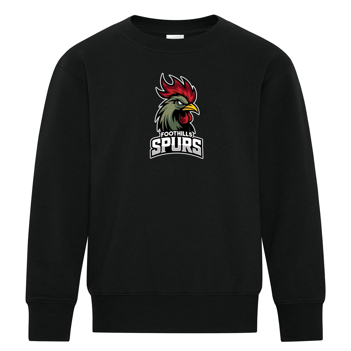 ATC™ EVERYDAY FLEECE CREWNECK YOUTH SWEATSHIRT (Full Front)