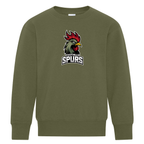 ATC™ EVERYDAY FLEECE CREWNECK YOUTH SWEATSHIRT (Full Front)