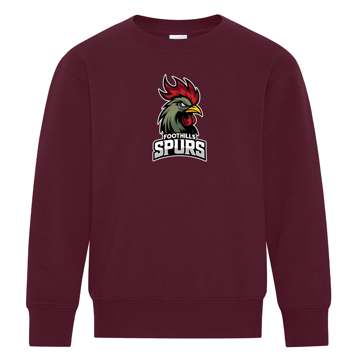 ATC™ EVERYDAY FLEECE CREWNECK YOUTH SWEATSHIRT (Full Front)