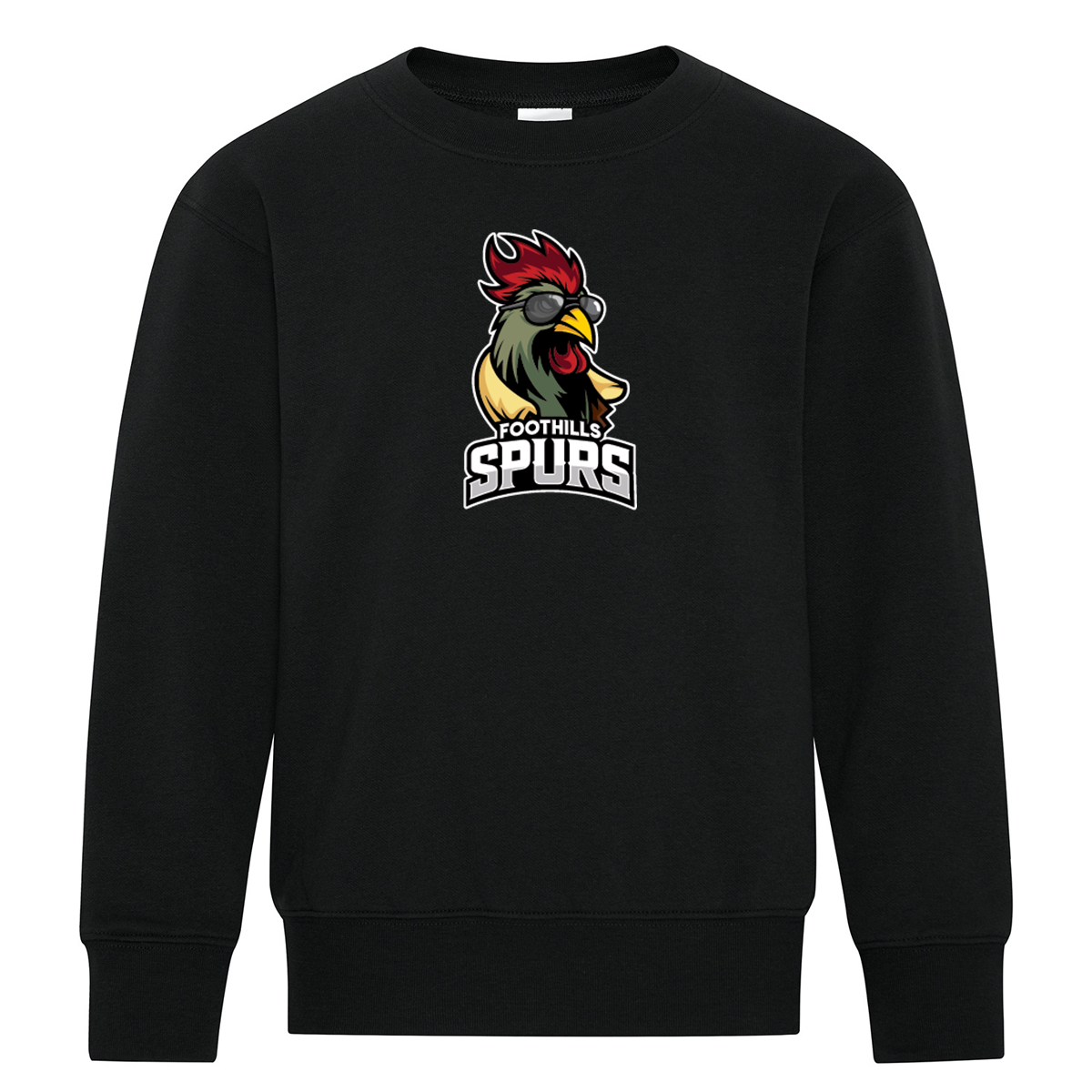ATC™ EVERYDAY FLEECE CREWNECK YOUTH SWEATSHIRT (Full Front)