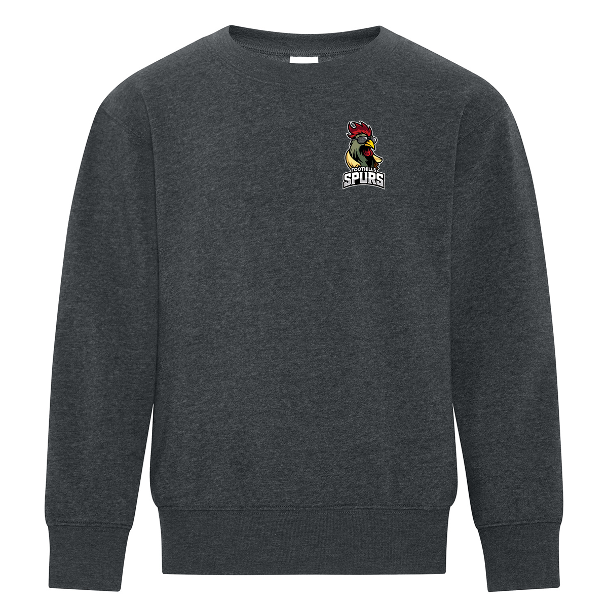 ATC™ EVERYDAY FLEECE CREWNECK YOUTH SWEATSHIRT (Left Chest)