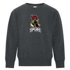 ATC™ EVERYDAY FLEECE CREWNECK YOUTH SWEATSHIRT (Full Front)