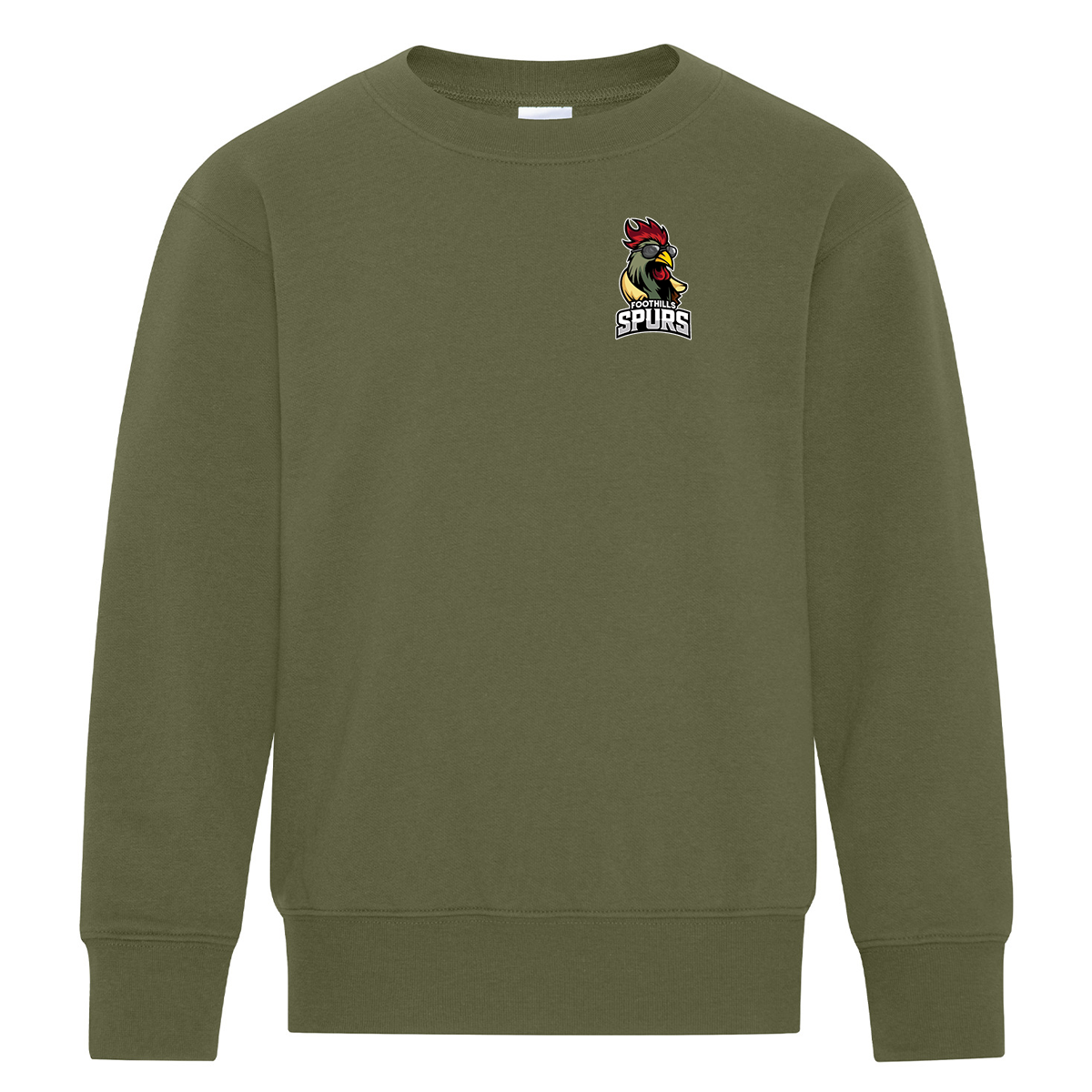 ATC™ EVERYDAY FLEECE CREWNECK YOUTH SWEATSHIRT (Left Chest)