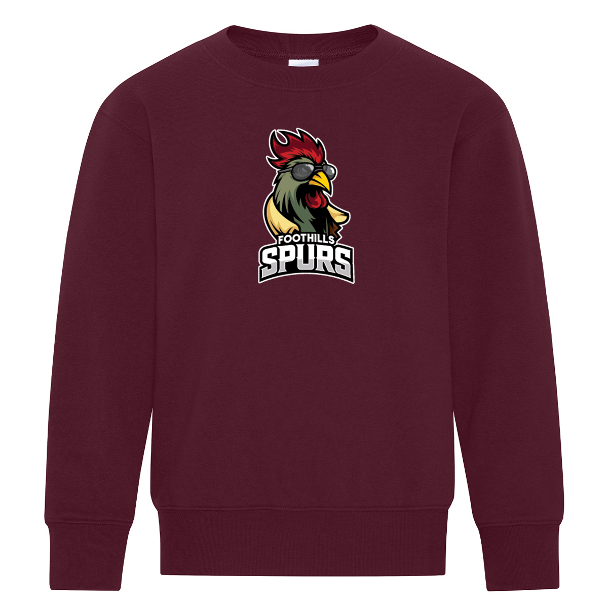 ATC™ EVERYDAY FLEECE CREWNECK YOUTH SWEATSHIRT (Full Front)