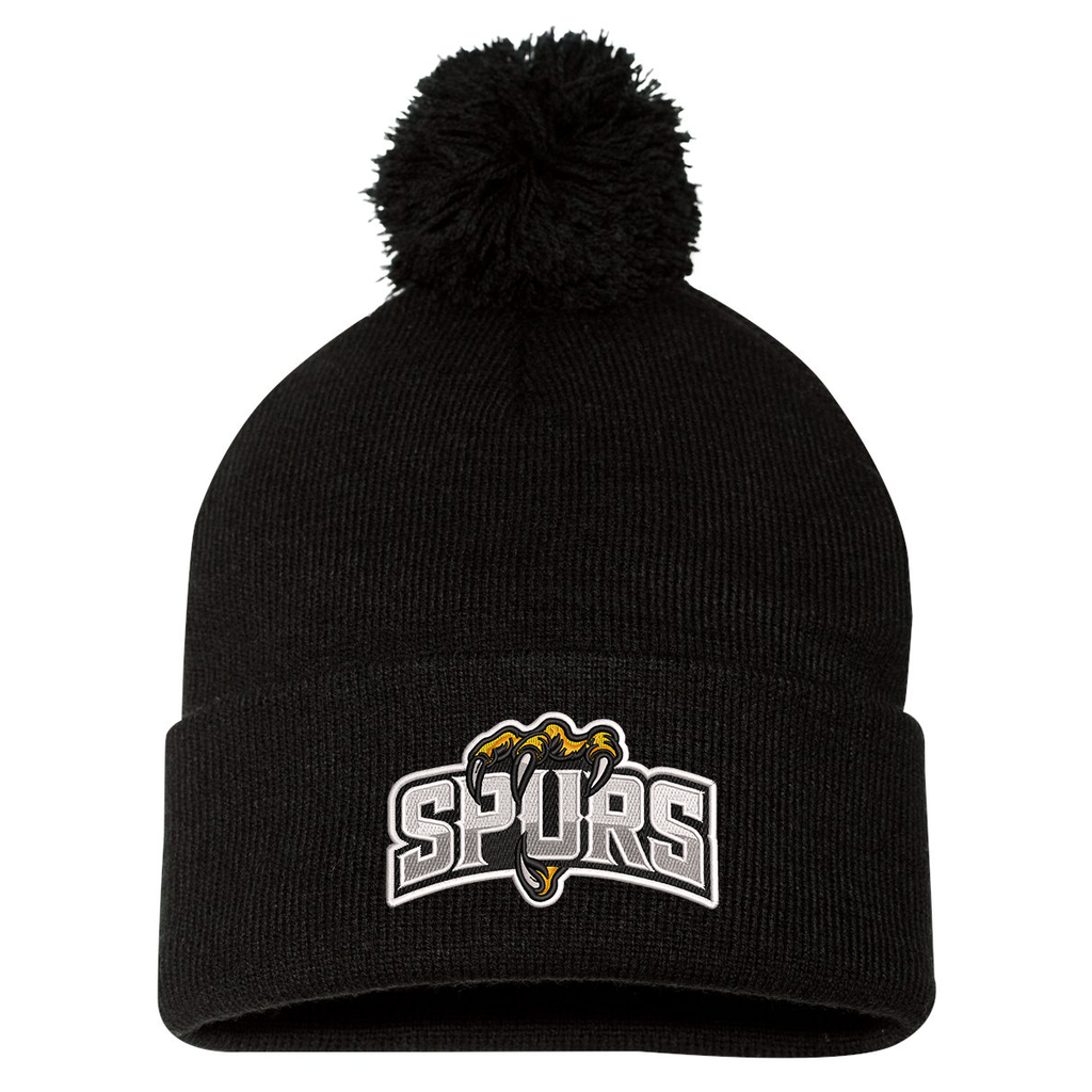 Sportsman 12" Pom-Pom Cuffed Beanie