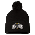 Sportsman 12" Pom-Pom Cuffed Beanie