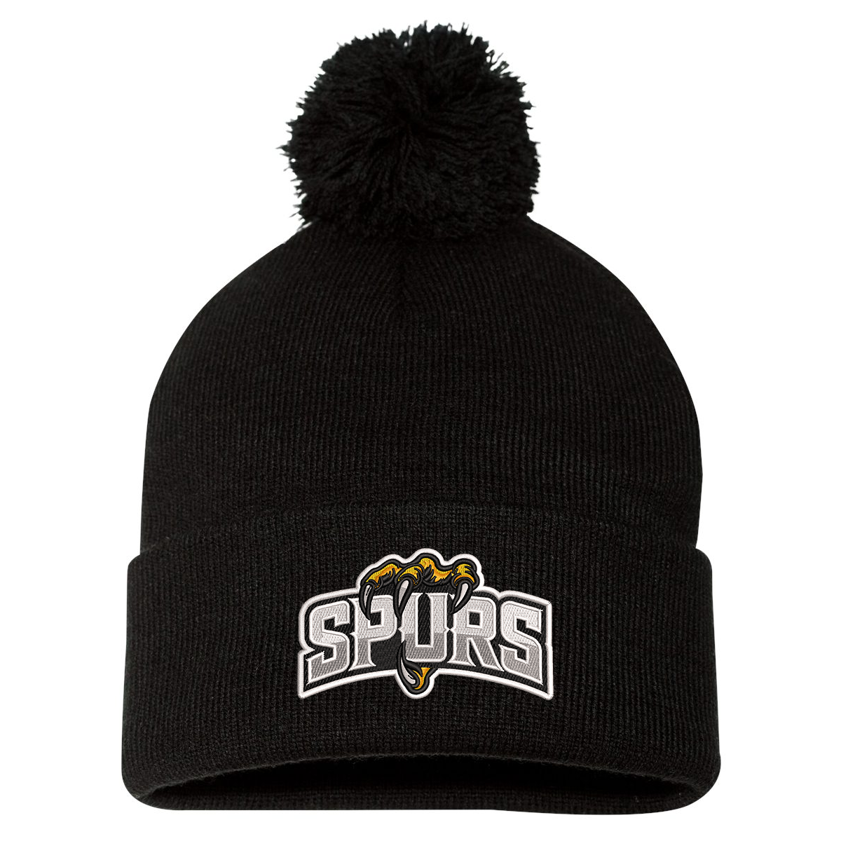 Sportsman 12" Pom-Pom Cuffed Beanie